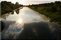 Late afternoon reflections at the Great Ouse Cutoff Channel in PE33 9AZ