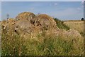 Bales of straw in PE38 0AX