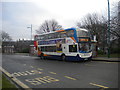 Bus in Eckington bus station in Eckington North Ward
