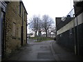 Footpath to Eckington bus station in Eckington North Ward