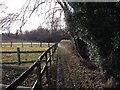 Path towards Steeple Morden in Steeple Morden