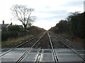 Railway towards Beverley in YO25 9AQ