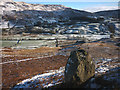 Boulder above Kentmere in Kentmere