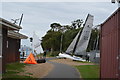 Solent way through boat park in SO19 9LA