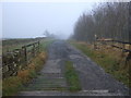 Track (footpath) to Highfield Farm in LS29 0JS