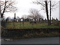 St Andrew's Cemetery - viewed from Colne Road in BD22 0FP