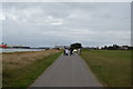 National Cycle Route 2 and Solent Way, Weston Shore in SO19 9RY