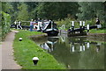 Narrowboat at Dudswell Lock No 47 in HP4 3TG