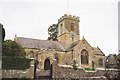 Symondsbury: parish church of St. John the Baptist in DT6 6HH
