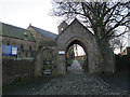St Mary & St Michael, Whitley - lychgate in WF12 0LZ