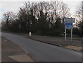 Naas Lane direction signs, Quedgeley in Quedgeley and Hardwicke