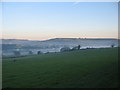 Early morning mist in the Avon valley. in BA2 6TW