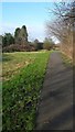 Path through the park in CV10 7NN