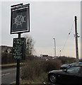 The Pilot Inn name sign, Hardwicke in GL2 3QE