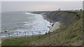 The coast north of Whitley Bay in NE26 4NS