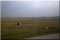 The north end of the runway at Aberdeen Airport in AB21 0GT