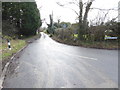 Looking south on Bramlands Lane in BN5 9TR