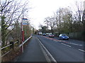 Bus stop on Coutances Way (A65) in LS29 8BD