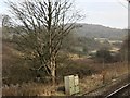 View from a Cardiff-Swansea train - Ely valley at St. Fagans in CF5 3UE