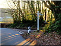 Road Junction Above Uplyme in DT7 3SU