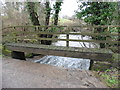 Footbridge over Blackwater River in EX13 5XQ