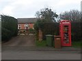 Barsby: former chapel and former phone box in LE7 4RJ