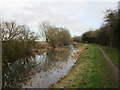 The Grantham Canal east of Hollygate Bridge in NG12 3NB