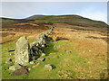 Wall below Calver Hill in Reeth, Fremington and Healaugh