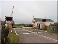 Railway Level Crossing at Broom in EX13 7AR