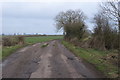 Cattle grid on the lane towards Southfields in Woodend