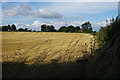 Harvested field near Monkton Farleigh in SN13 8BP