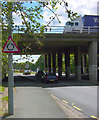 M3 bridge over B3411 Frimley Road in GU16 7JD