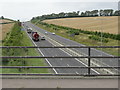 New A299 cuts across fields and footpath in CT5 1SN