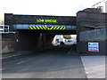 North side of Gresty Road railway bridge, Crewe in CW2 6LU