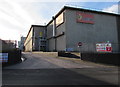 Bulk Grain Lorries entrance to North Western Mills, Crewe in CW2 6LU