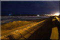 Aberdeen beach at night, from the Beach Boulevard in AB11 5DX