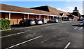 Tesco superstore and car park, Hereford in HR2 7UT