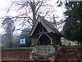 St Stephen, Hammerwood: lych gate in RH19 3QB
