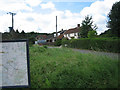 Houses and map at Upgate Common in NR9 5NN