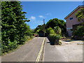 Cliff Road, Sidmouth, looking east in EX10 8JP