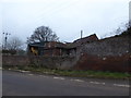 Ramshackle outbuildings beside the road in SY5 8HH