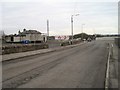 View south on Langmuir Road towards Bargeddie railway station in G69 7TW