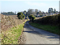 Dean Lane nearing outskirts of Winchester in SO22 5NS