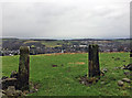 Stone gateposts above Tillicoultry in Tillicoultry