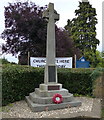 War memorial in Wigginton in HP23 6HE