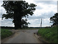 T-junction on Norwich - Reepham road near Alderford in NR9 5TJ