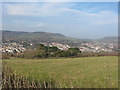 Sidford and upper Sidmouth from Salcombe Hill in EX10 8JP