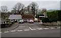 Cars and bungalows, Cemetery Road, Maesteg in CF34 0LL