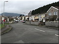 Junction of Chestnut Grove and Cemetery Road, Maesteg in CF34 0LL
