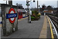 End of the platform at Loughton in IG10 4DL